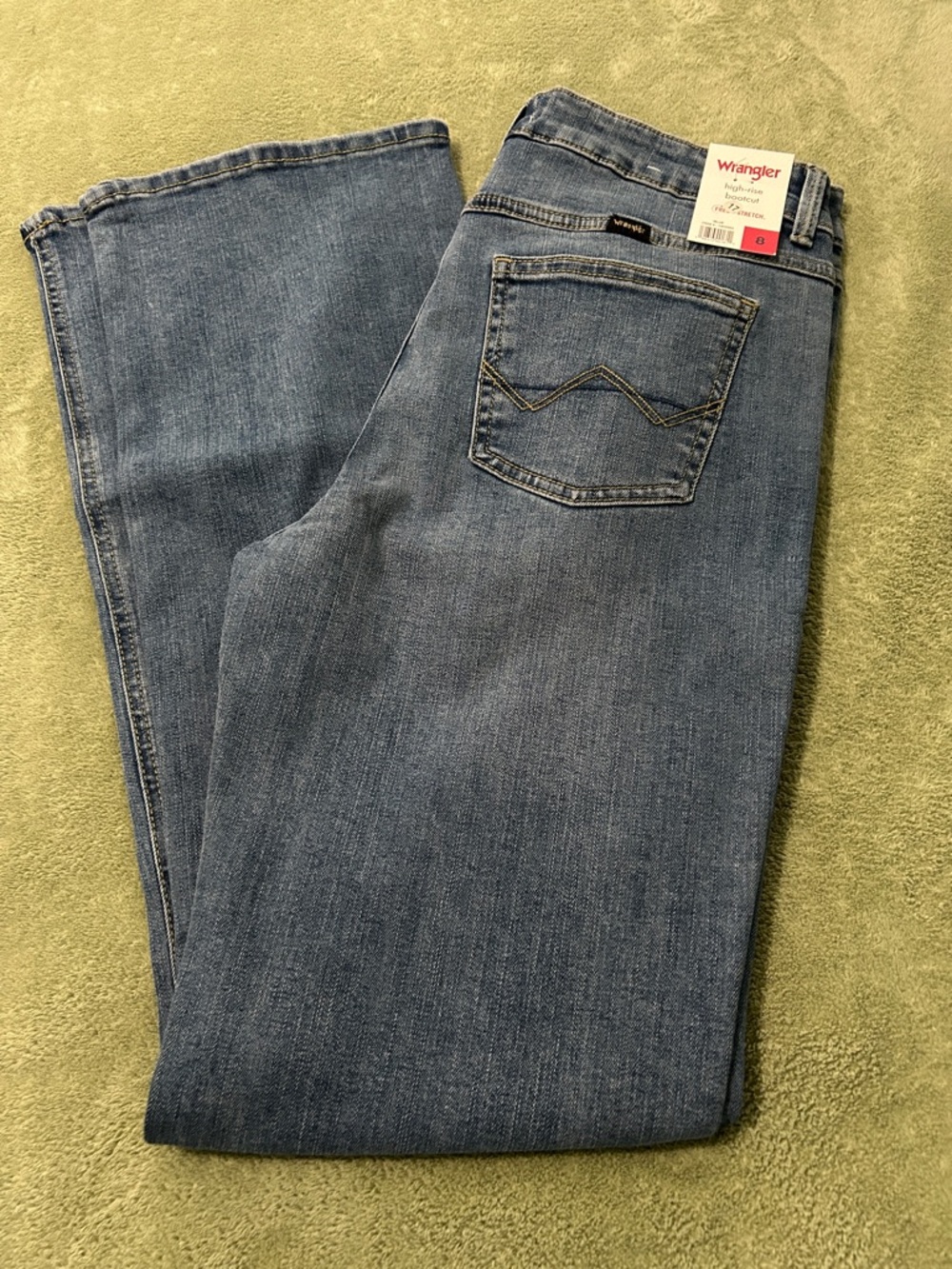 Wrangler Women's Light Blue Boot Cut Jeans